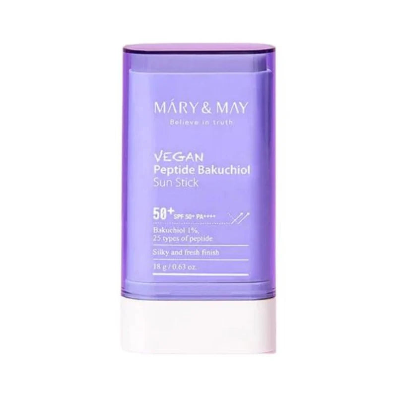 Mary & May - Vegan Peptide Bakuchiol Sun Stick SPF50+ PA++++