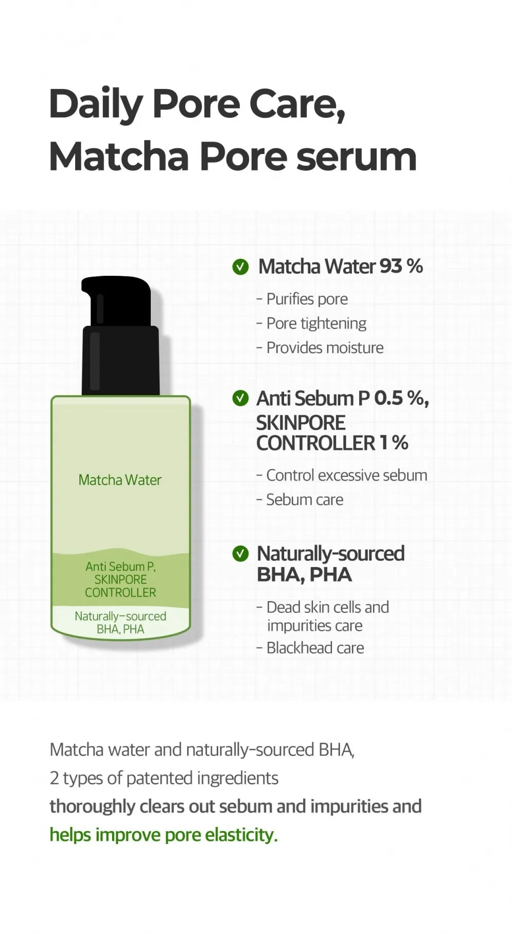 Some By Mi - Super Matcha Pore Tightening Serum