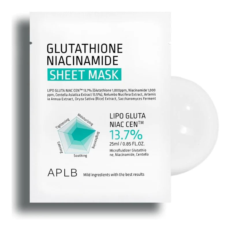 APLB - Glutathione Niacinamide Sheet Mask