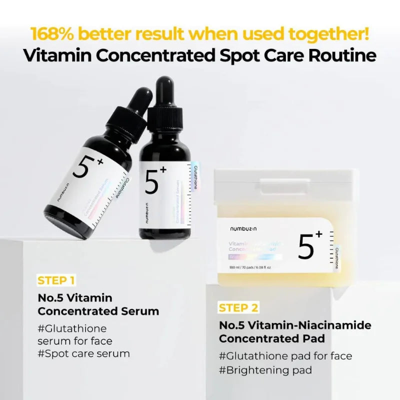 Numbuzin - No.5 Vitamin Concentrated Serum