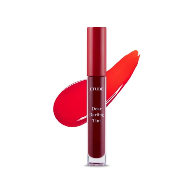 Etude - Dear Darling Water Gel Tint #OR204 - Cherry Red