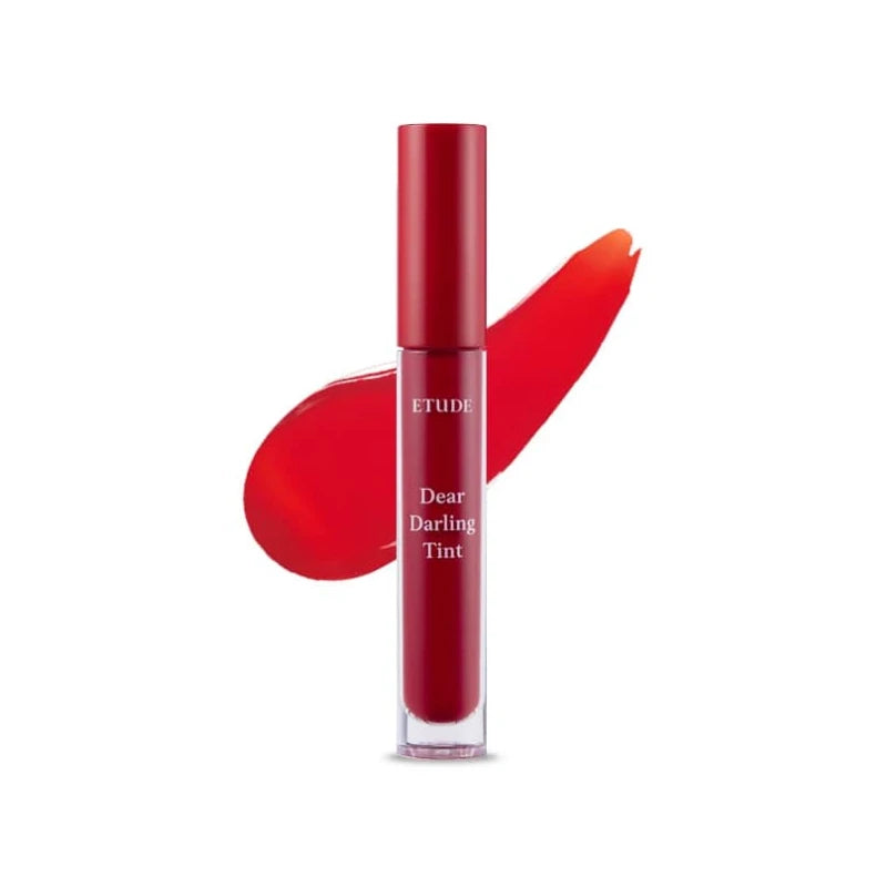 Etude - Dear Darling Water Gel Tint #RD303 - Chilly Red