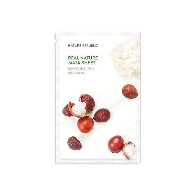 Nature Republic - Real Nature Mask Sheet - Shea Butter