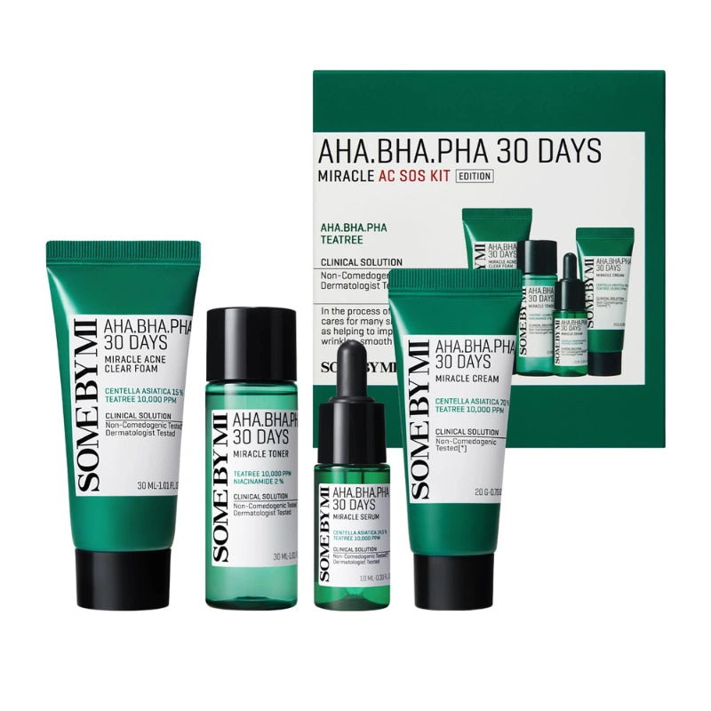 Some By Mi - AHA/BHA/PHA 30 Days Miracle AC SOS Kit