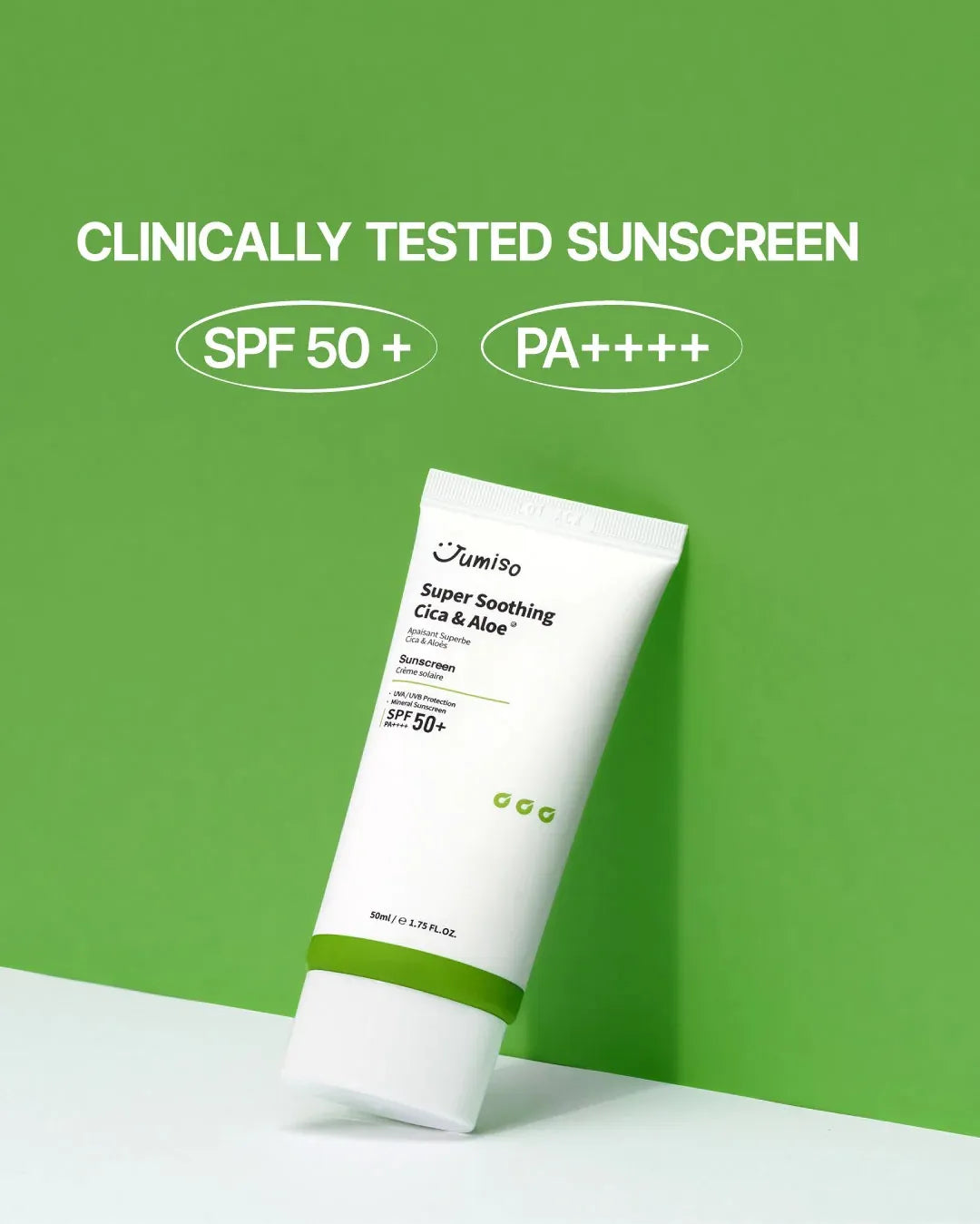 Jumiso - Super Soothing Cica & Aloe Sunscreen (kort udløb)