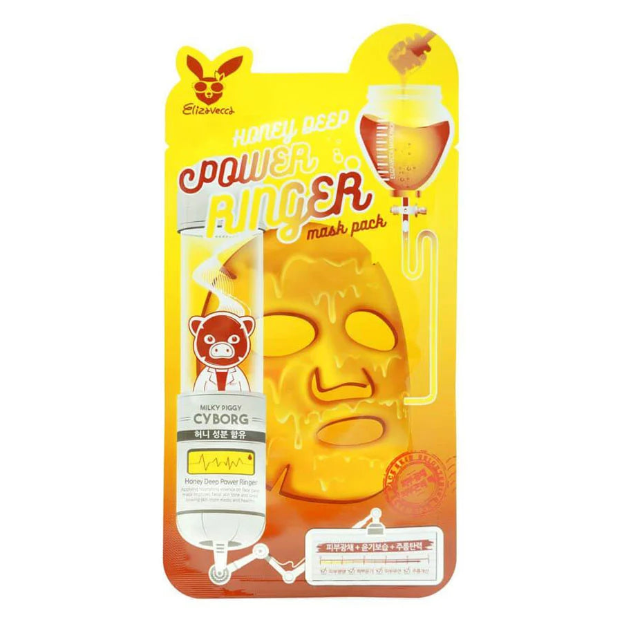 Elizavecca - Honey Deep Power Ringer Mask Pack