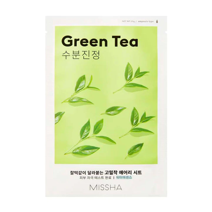 MISSHA - Airy Fit Sheet Mask - Green Tea