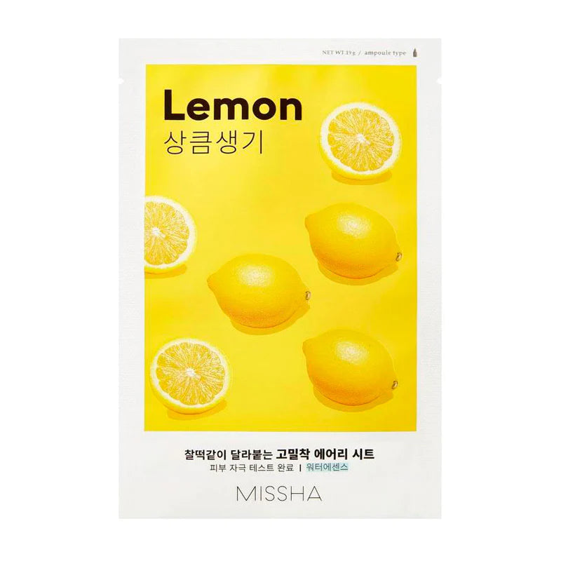 MISSHA - Airy Fit Sheet Mask - Lemon