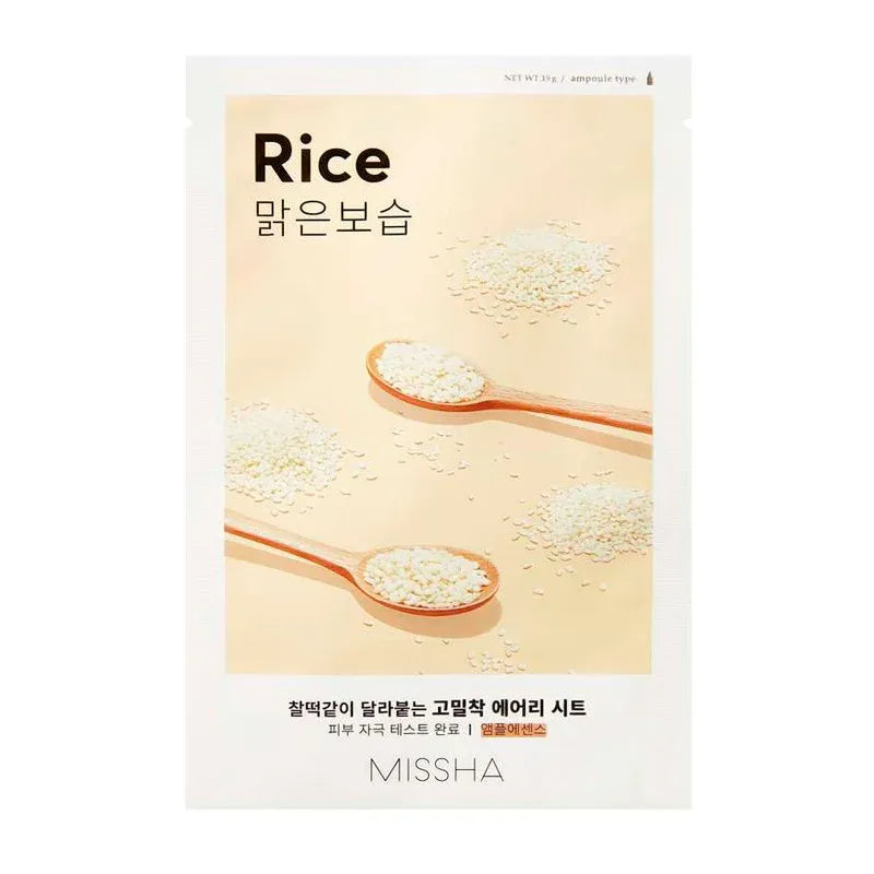 MISSHA - Airy Fit Sheet Mask - Rice