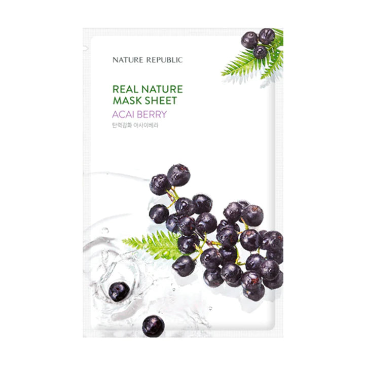 Nature Republic - Real Nature Mask Sheet - Acaiberry