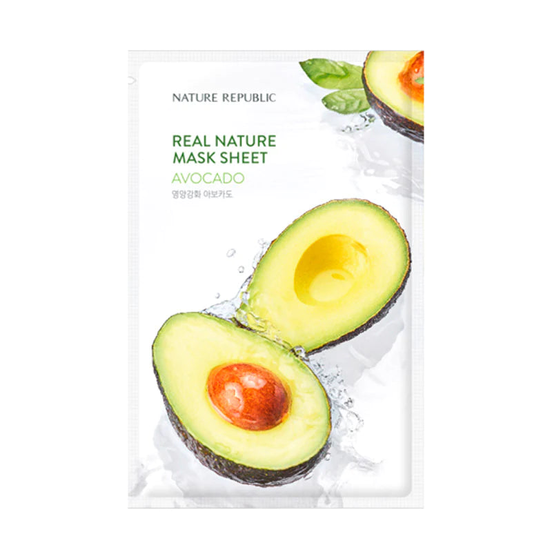 Nature Republic - Real Nature Mask Sheet - Avocado