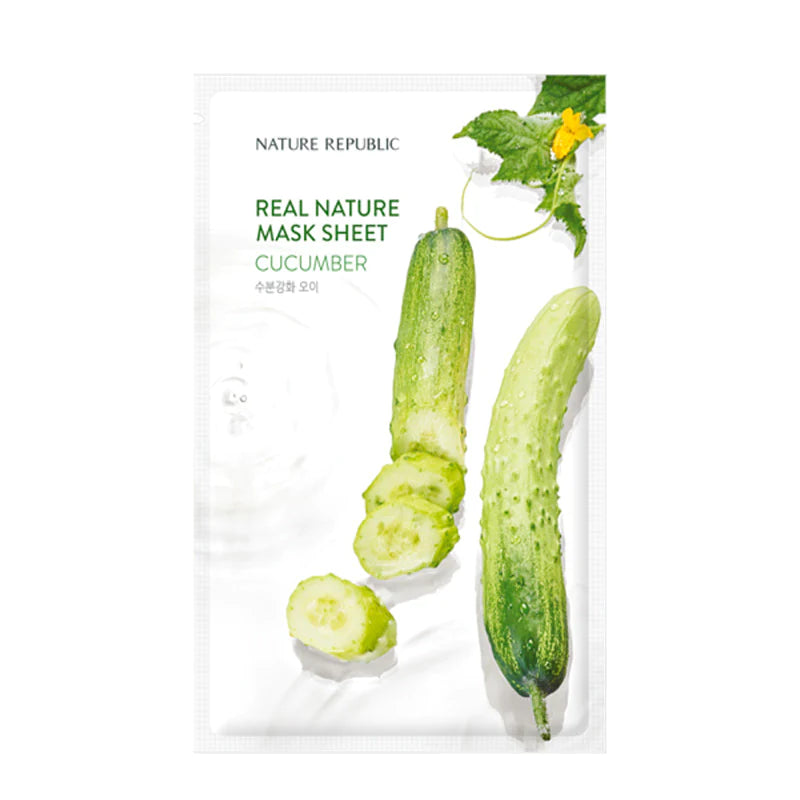 Nature Republic - Real Nature Mask Sheet - Cucumber