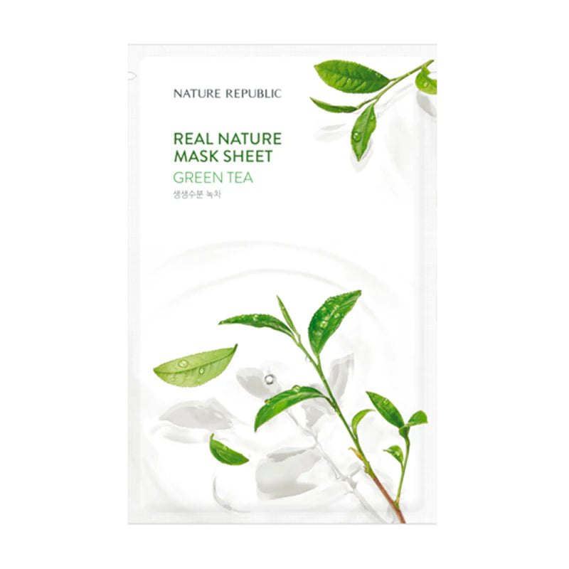 Nature Republic - Real Nature Mask Sheet - Green Tea