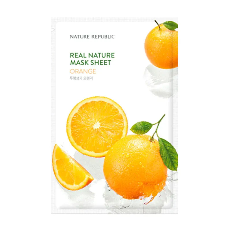 Nature Republic - Real Nature Mask Sheet - Orange