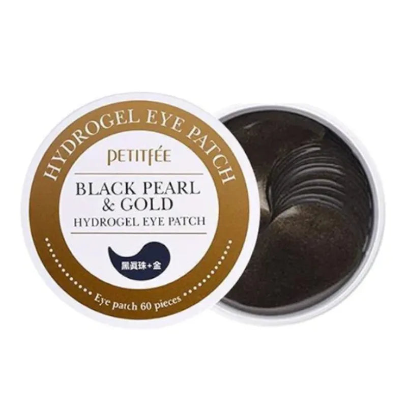 Petitfee - Black Pearl & Gold Hydrogel Eye Patches