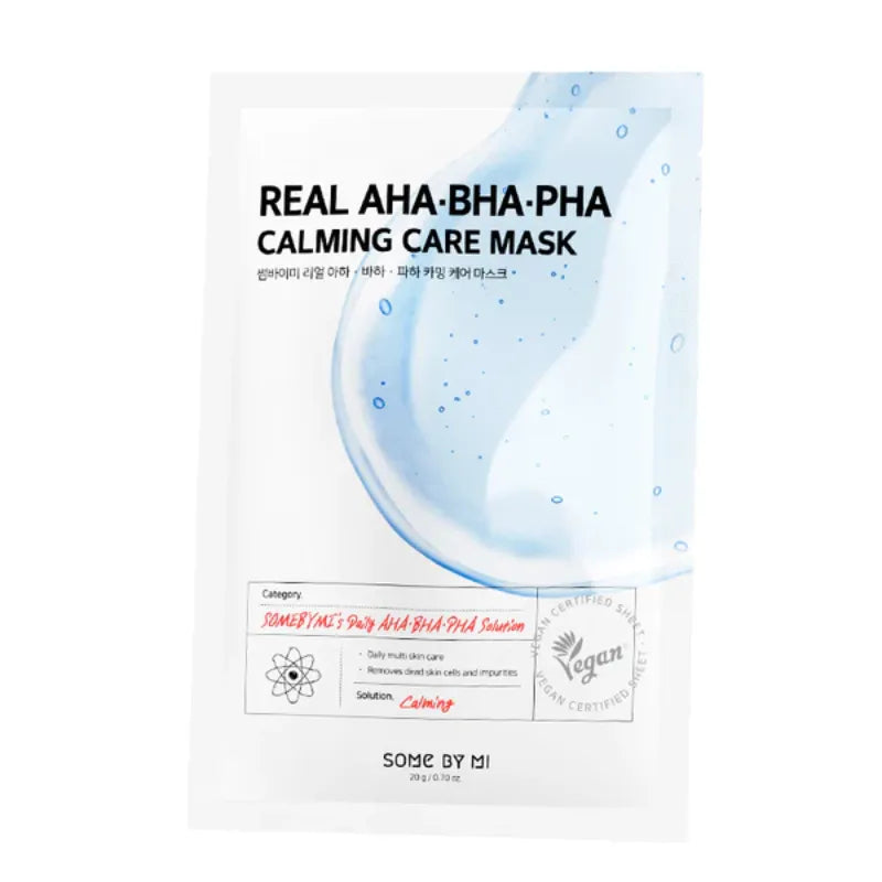 Some By Mi- Real AHA BHA PHA Calming Care Mask